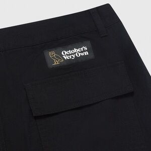 OVO-October's Very Own Black Cargo Pants-Size 32